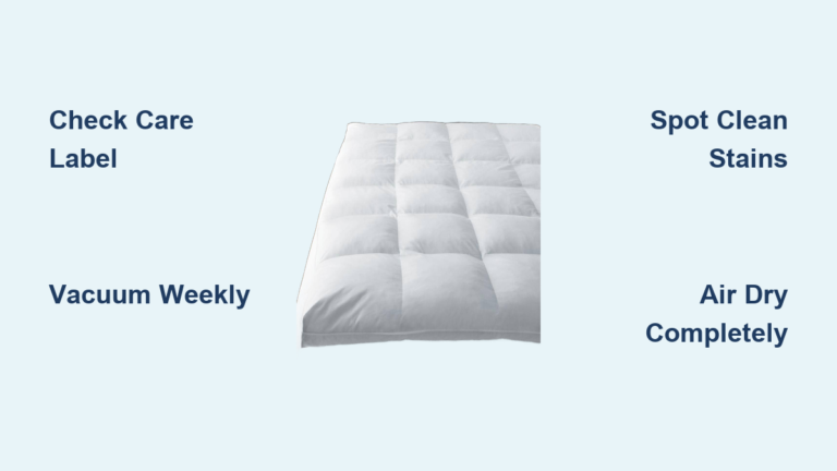 How to Wash a Polyester Mattress Topper