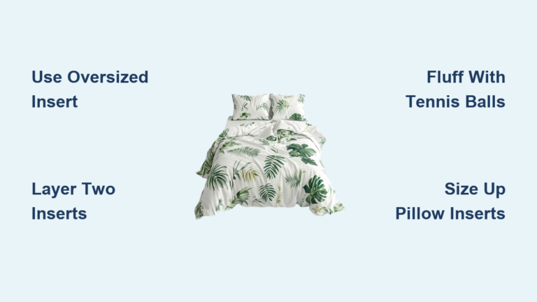 How to Make Your Duvet Look Fluffy