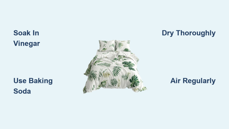 How to Get Musty Smell Out of Duvet