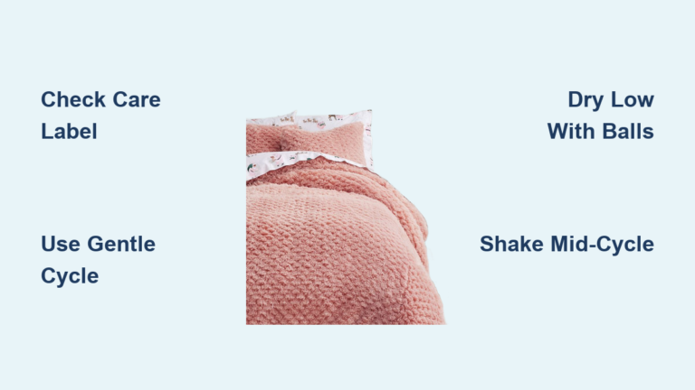 How to Wash Fluffy Duvet Cover