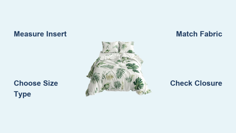 Full Size Duvet Cover: Dimensions Guide