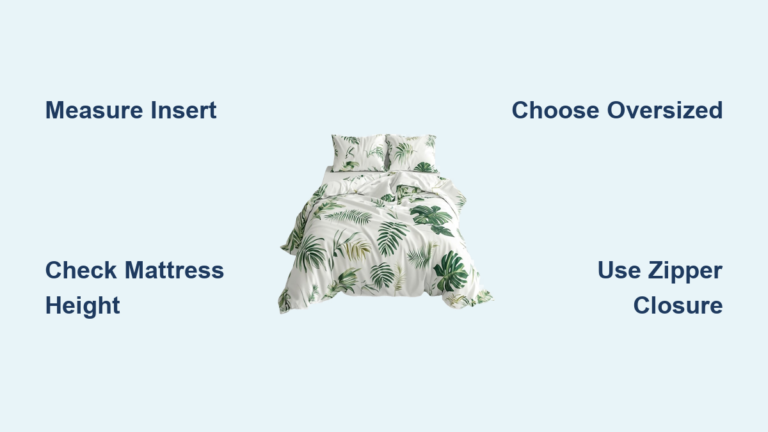 King Duvet Cover Size Guide